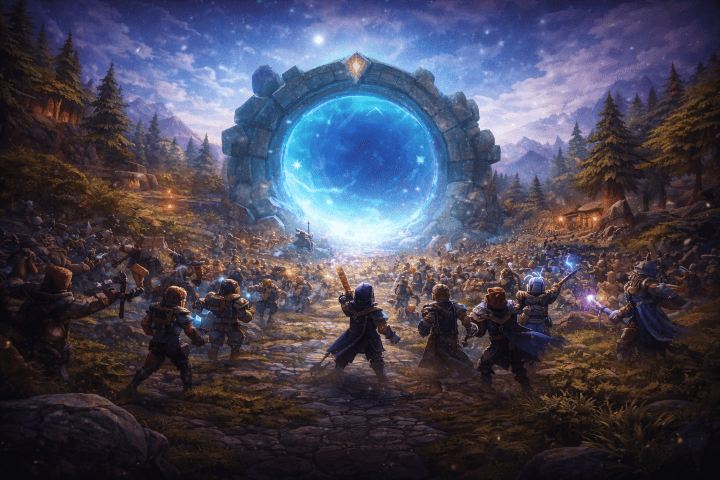 Hytale Early Access launch celebration with millions of players online